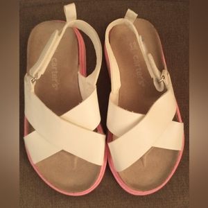 CARTER'S Kids Girl Sandals Size 12